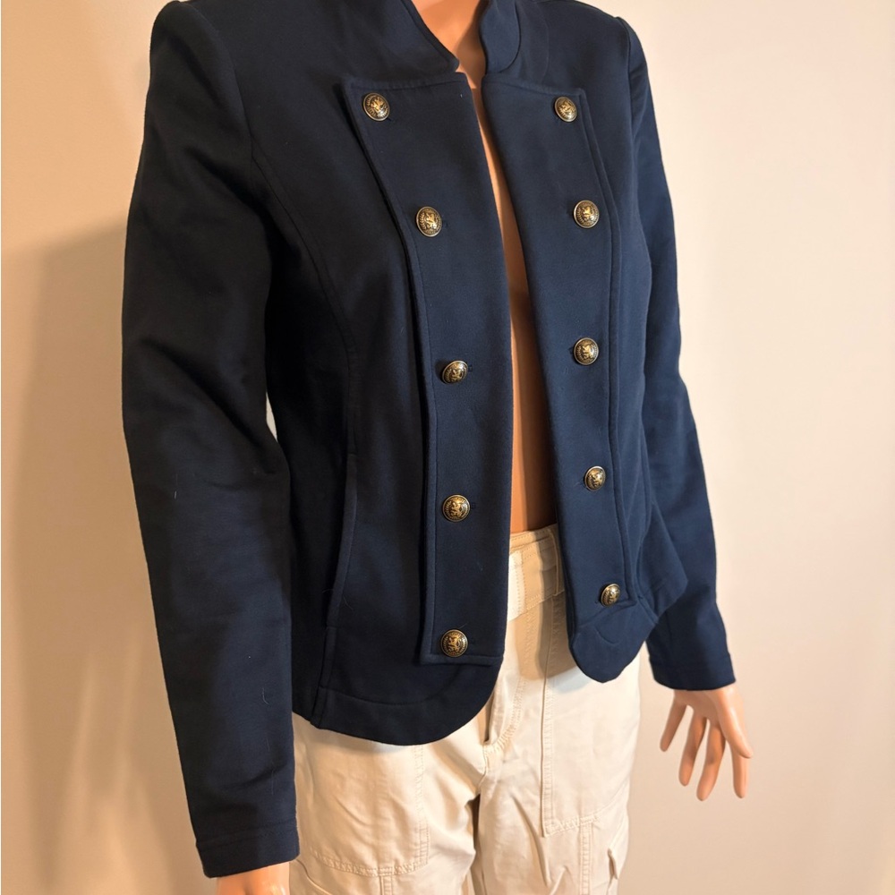 Tommy Hilfiger Dark Blue Women's Buttoned Blazer